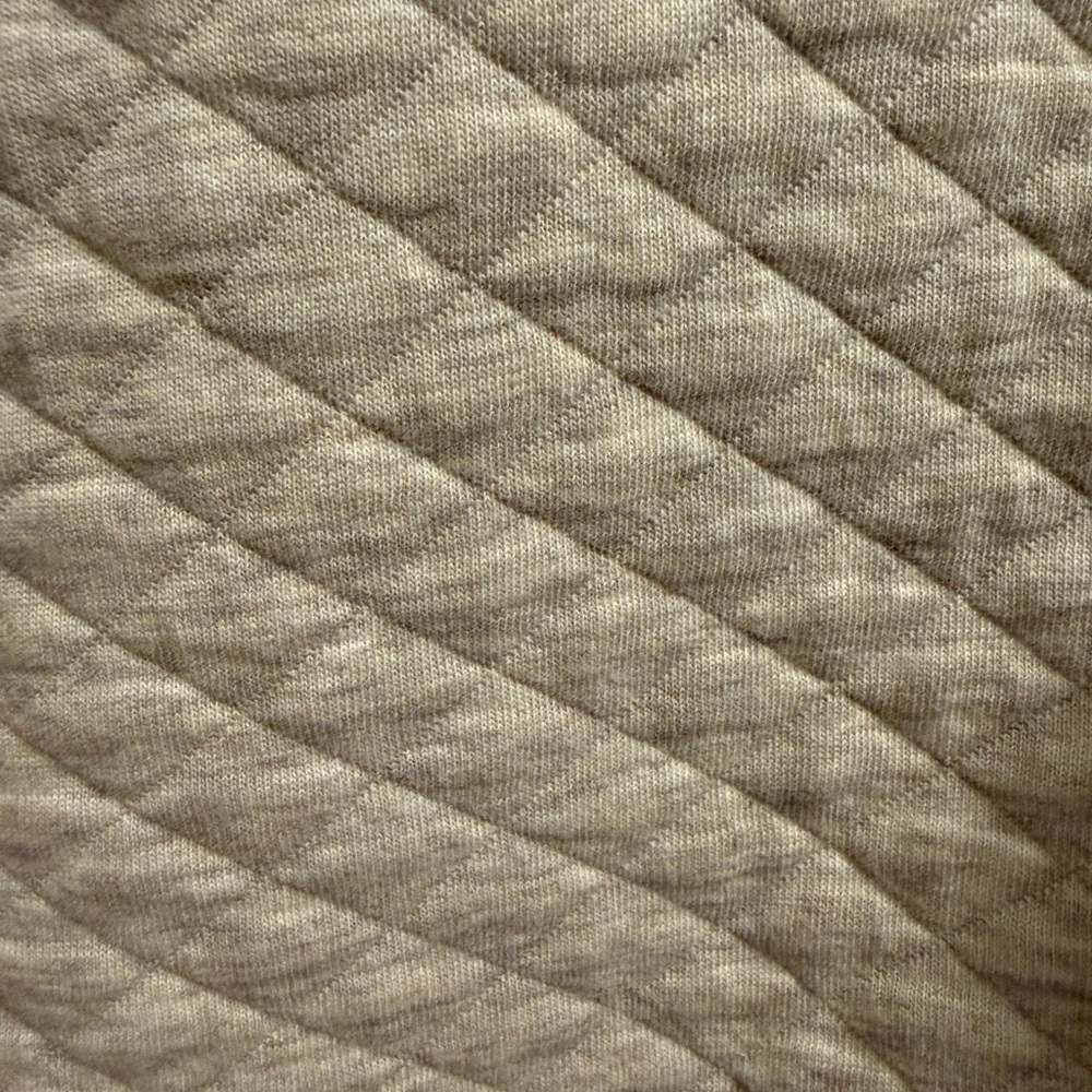 Patagonia Re-Tool Quilted Snap-T Pullover Sweater - Light Cream - Picture 3 of 4